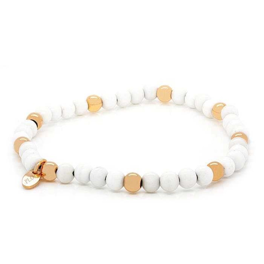 Joyas Pedro Luis Olivares | Pulsera El Stica Jade Blanco