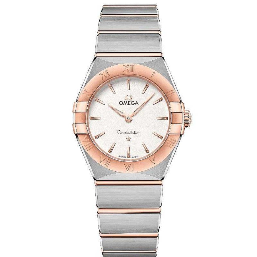 Relojes Omega | Omega Constellation Manhattan Cuarzo Oro Rosa 28 Mm 131.20.28.60.02.001