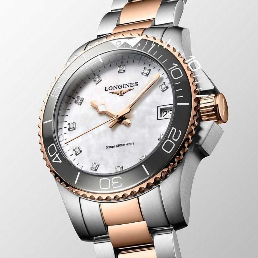 Relojes Longines | Longines Hydroconquest Diamantes 32Mm L3.370.3.89.6