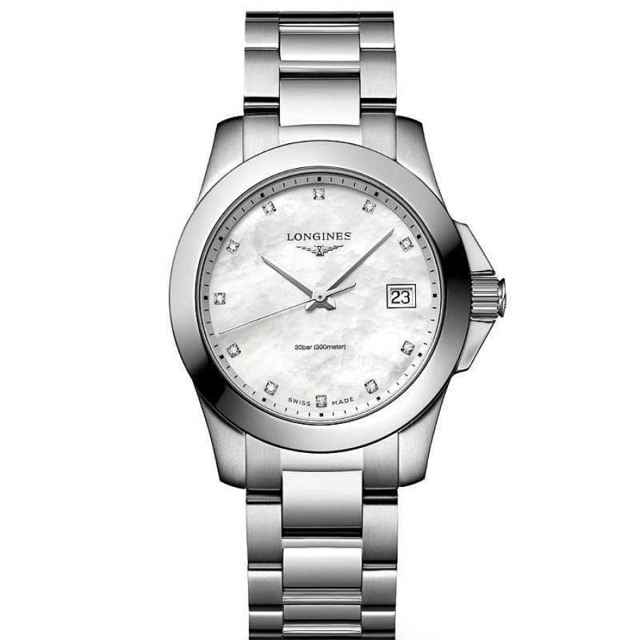 Relojes Longines | Longines Hydroconquest Diamantes 32Mm L3.377.4.87.6