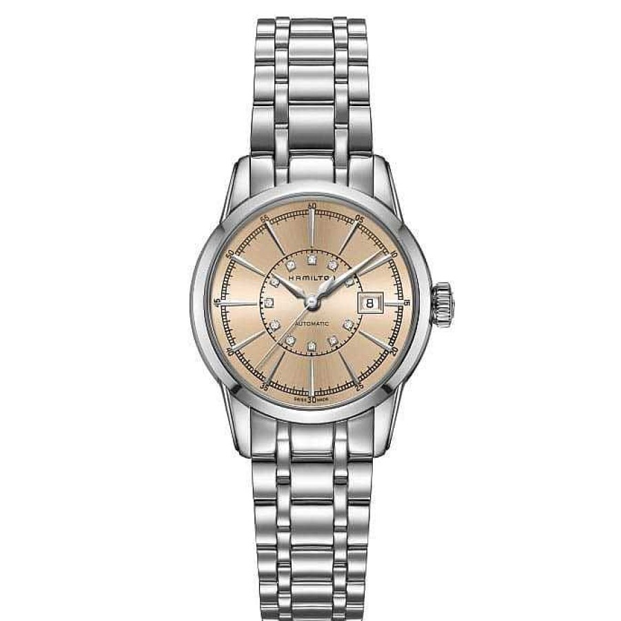 Relojes Hamilton | Hamilton American Classic Railroad Lady Auto Diamantes 32Mm H40405121