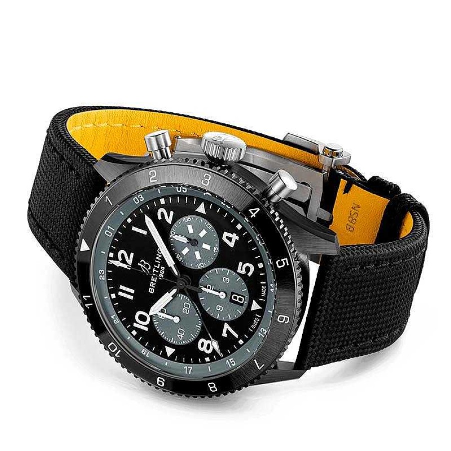 Relojes Breitling | Breitling Super Avi Chronograph Gmt 46 Mosquito Night Fighter Sb04451A1B1X1