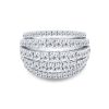 Joyas Pedro Luis Olivares | Anillo De Oro Blanco Y Diamantes Talla Brillante 2.63 Quilates